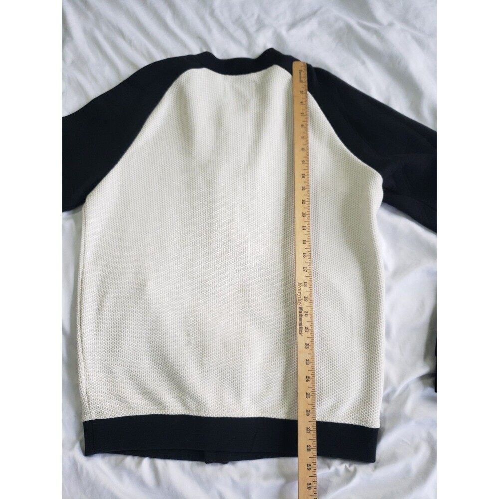 Scotch & Soda Black and White Bomber Jacket - Picture 12 of 14